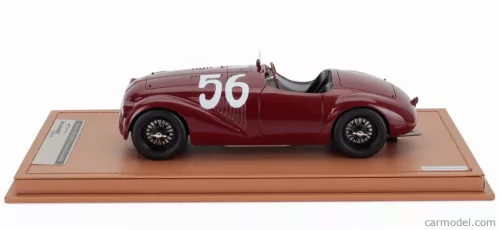 FERRARI  125S SPIDER N 56 WINNER CIRCUITO DI CARACALLA ROMA 1947 FRANCO CORTESE - FIRST OFFICIAL VICTORY FERRARI  ROSSO MUGELLO - RED