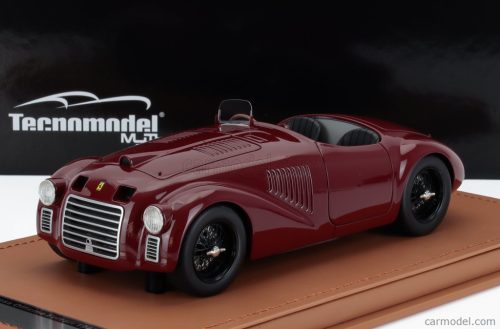 FERRARI  125S SPIDER PRESS OFFICINE FERRARI 1947  ROSSO MUGELLO - RED