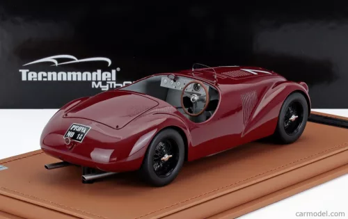 FERRARI  125S SPIDER N 70 CIRCUITO DI LIVORNO 1947 TAZIO NUVOLARI  ROSSO MUGELLO - RED