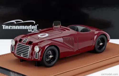 FERRARI  125S SPIDER N 70 CIRCUITO DI LIVORNO 1947 TAZIO NUVOLARI  ROSSO MUGELLO - RED