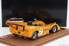 McLAREN  M8D CAN-AM N 7 WINNER ROAD AMERICA 1970 PETER GETHIN - CON VETRINA - WITH SHOWCASE  ORANGE