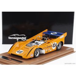   McLAREN  M8D CAN-AM N 48 WINNER MONT TREMBLANT 1970 DAN GURNEY - CON VETRINA - WITH SHOWCASE  ORANGE
