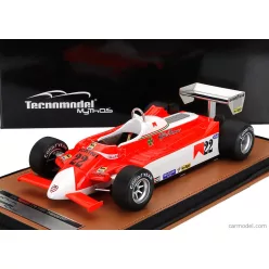   ALFA ROMEO  F1  179 N 22 DUTCH GP 1980 VITTORIO BRAMBILLA  WHITE RED