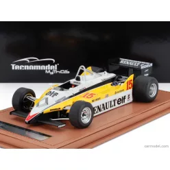   RENAULT  F1  RE30B V6 TURBO TEAM RENAULT ELF N 15 WINNER SOUTH AFRICAN GP 1982 ALAIN PROST  WHITE YELLOW BLACK