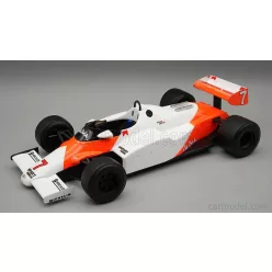   McLAREN  F1  MP4/1C N 7 SILVERSTONE TEST DRIVE 1983 AYRTON SENNA  WHITE RED