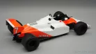 McLAREN  F1  MP4/1C N 7 SILVERSTONE TEST DRIVE 1983 AYRTON SENNA  WHITE RED