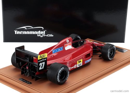FERRARI  F1  642 N 27 IMOLA GP WITH RAIN TIRES 1991 ALAIN PROST  RED BLACK