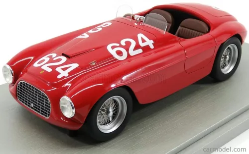 FERRARI   166MM 2.0L V12 SPIDER N 624 WINNER MILLE MIGLIA 1949 C.BIONDETTI - E.SALANI   RED