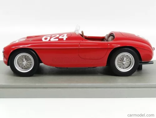 FERRARI   166MM 2.0L V12 SPIDER N 624 WINNER MILLE MIGLIA 1949 C.BIONDETTI - E.SALANI   RED