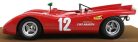 ABARTH 2000SP N 12 TARGA FLORIO 1971 TARAMAZZO OSTINI | RED