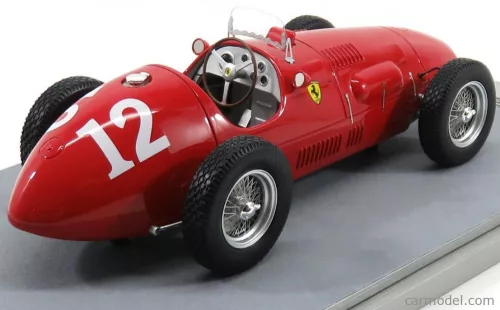 FERRARI  F1  500F2 N 12 MONZA ITALY GP ALBERTO ASCARI 1952 WORLD CHAMPION  RED