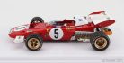 FERRARI  F1  312B2 N 5 4th GERMANY GP 1971 M.ANDRETTI  RED WHITE