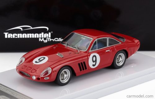 FERRARI  330 LMB 4.0L V12 TEAM PIERRE NOBLET N 9 24h LE MANS 1963 PIERRE NOBLET - JEAN GUICHET  RED