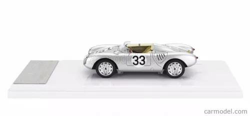 PORSCHE  550A TEAM PORSCHE KG N 33 24h LE MANS 1957 H.HERMANN - R.VON FRANKENBERG  SILVER