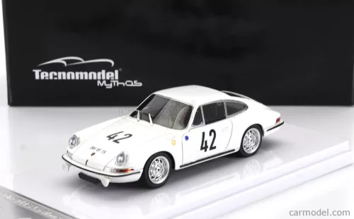 PORSCHE  901 911 S TEAM AUGUSTE VEUILLET N 42 24h LE MANS 1967 R.BUCHET - H.LINGE  WHITE