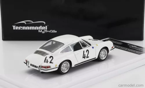 PORSCHE  901 911 S TEAM AUGUSTE VEUILLET N 42 24h LE MANS 1967 R.BUCHET - H.LINGE  WHITE