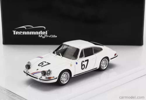 PORSCHE  901 911 S TEAM P.BOUTIN N 67 24h LE MANS 1967 P.BOUTIN - P.SANSON  WHITE