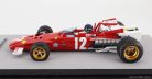 FERRARI   F1  312B N 12 WINNER AUSTRIA GP  (with pilot figure) 1970 JACKY ICKX   RED WHITE
