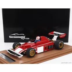   FERRARI  F1  312B3 N 0 TEST MONZA GP (with pilot figure) 1974 CLAY REGAZZONI  RED WHITE