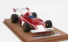 FERRARI  F1  312B3 N 0 TEST MONZA GP (with pilot figure) 1974 CLAY REGAZZONI  RED WHITE