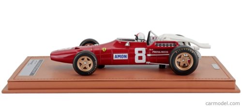 FERRARI  F1 312 F1-67 N 8 GERMAN GP (with pilot figure) 1967 CHRIS AMON  RED