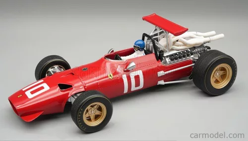 FERRARI  F1 312 SCUDERIA FERRARI N 10 DUTCH GP (with pilot figure) 1968 JACKY ICKX  RED