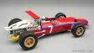 FERRARI  F1  312 SCUDERIA FERRARI N 7 WATKINS GLEN GP (with pilot figure) 1968 DEREK BELL  RED