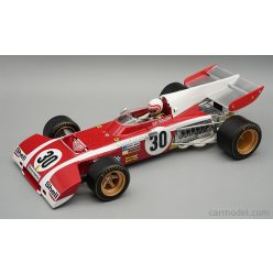   FERRARI  F1  312B2 N 30 PROVA BELGIUM GP (with pilot figure) 1971 CLAY REGAZZONI  RED WHITE