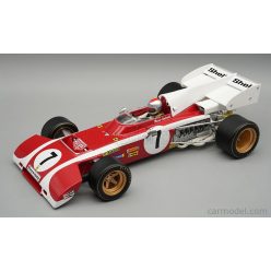   FERRARI  F1  312B2 N 7 SOUTH AFRICAN GP (with pilot figure) 1971 MARIO ANDRETTI  RED WHITE