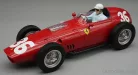 FERRARI  F1  DINO 246/256 TEAM SCUDERIA FERRARI N 36 MONACO GP (with pilot figure) 1960 PHILIP HILL  RED