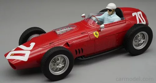FERRARI  F1  DINO 246/256 TEAM SCUDERIA FERRARI N 20 WINNER MONZA ITALY GP (with pilot figure) 1960 PHILIP HILL  RED