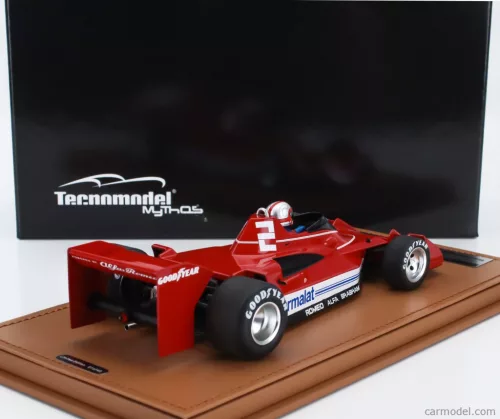 Alfa Romeo  F1  BRABHAM BT45C N 2 BRAZILIAN GP (with pilot figure) 1978 JOHN WATSON  RED