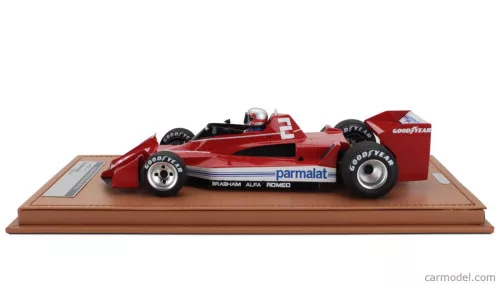 Alfa Romeo  F1  BRABHAM BT45C N 2 BRAZILIAN GP (with pilot figure) 1978 JOHN WATSON  RED