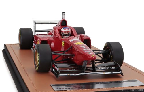 FERRARI  F1  F310 N 1 WINNER ITALIAN GP (with pilot figure) 1996 MICHAEL SCHUMACHER  RED
