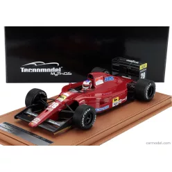   FERRARI  F1  642 N 28 BRITISH GP WITH RAIN TIRES (with pilot figure) 1991 JEAN ALESI  RED BLACK