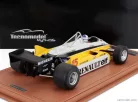 RENAULT  F1  RE30B V6 TURBO TEAM RENAULT ELF N 15 WINNER SOUTH AFRICAN GP (with pilot figure) 1982 ALAIN PROST  WHITE YELLOW BLACK