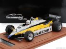 RENAULT  F1  RE30B V6 TURBO TEAM RENAULT ELF N 16 WINNER ITALY GP (with pilot figure) 1982 RENE ARNOUX  WHITE YELLOW BLACK