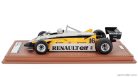 RENAULT  F1  RE30B V6 TURBO TEAM RENAULT ELF N 16 WINNER ITALY GP (with pilot figure) 1982 RENE ARNOUX  WHITE YELLOW BLACK