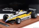 RENAULT  F1  RE30B V6 TURBO TEAM RENAULT ELF N 16 WINNER FRANCE GP (with pilot figure) 1982 RENE ARNOUX  WHITE YELLOW BLACK
