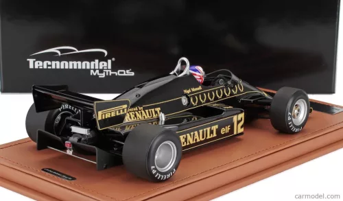 LOTUS  F1  94T TEAM JPS N 12 BRITISH GP (with pilot figure) 1983 NIGEL MANSELL  BLACK GOLD