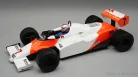 McLAREN  F1  MP4/1C N 7 MONACO GP (with pilot figure) WITH RAIN TIRES 1983 JOHN WATSON  WHITE RED