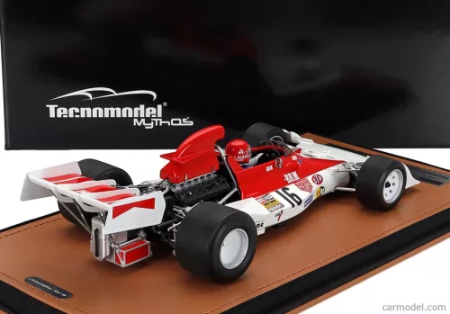 BRM  F1 P160E N 16 SPAIN GP (with pilot figure) 1973 NIKI LAUDA  WHITE RED
