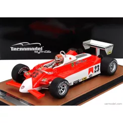   ALFA ROMEO  F1  179 N 23 EAST USA GP (with pilot figure) 1980 BRUNO GIACOMELLI  WHITE RED