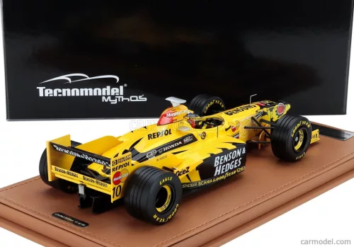 JORDAN  F1  198 HONDA MF-301 HC N 10 AUSTRALIAN GP (with pilot figure) 1998 RALPH SCHUMACHER  YELLOW BLACK