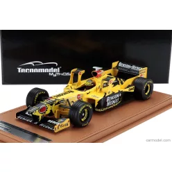   JORDAN  F1  198 HONDA MF-301 HC N 10 WITH TOWER WINGS IMOLA GP (with pilot figure) 1998 RALPH SCHUMACHER  YELLOW BLACK