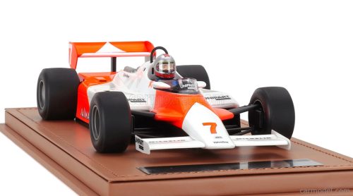 McLAREN  F1  MP4/1B FORD COSWORTH N 7 MONACO GP (with pilot figure) 1982 JOHN WATSON  WHITE RED