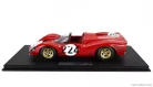 FERRARI  330P4 4.0L V12 SPIDER TEAM SPA FERRARI SEFAC N 224 TARGA FLORIO 1967 NINO VACCARELLA - LUDOVICO SCARFIOTTI  RED