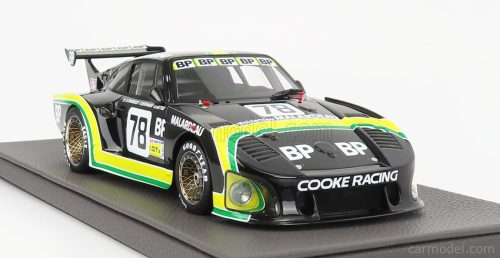 PORSCHE  935K3 COKE RACING BP N 78 5th 24h LE MANS (2nd CLASS) 1982 D.SNOBECK - F.SERVANIN - R.METGE  BLACK YELLOW