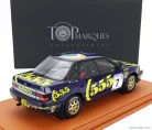 SUBARU  LEGACY RS N 7 WINNER RALLY NEW ZEALAND 1993 COLIN McRAE - DEREK RINGER - CON VETRINA - WITH SHOWCASE  BLUE YELLOW