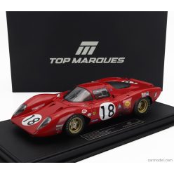   FERRARI  312P 3.0L V12 COUPE TEAM SEFAC N 18 24h LE MANS DIRTY VERSION 1969 PEDRO RODRIGUEZ – DAVID PIPER  RED